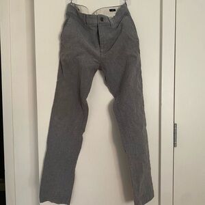 J. Crew Men's Gray Flex Slim Pants